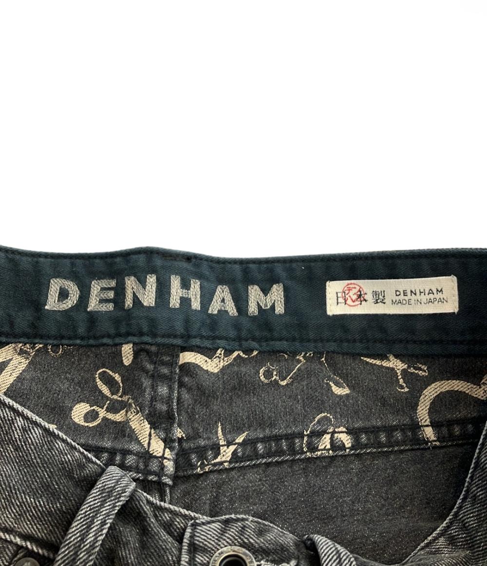 美品 デンハム デニムパンツ ジーンズ ダメージ加工 FORGE MIJ GRY 01231111003 メンズ SIZE 29 (S) DENHAM