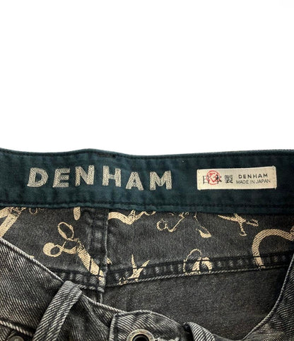 美品 デンハム デニムパンツ ジーンズ ダメージ加工 FORGE MIJ GRY 01231111003 メンズ SIZE 29 (S) DENHAM