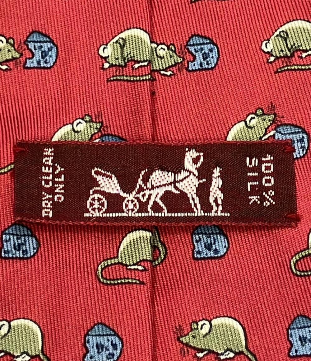 エルメス ネクタイ シルク100% メンズ HERMES