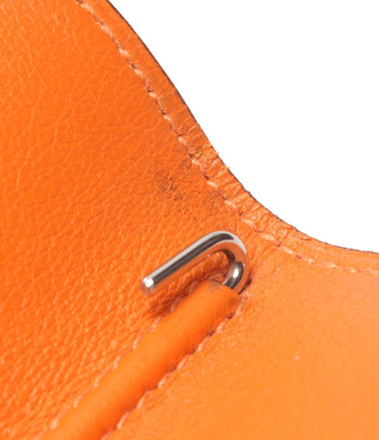 HERMES 手帳カバー □J刻印 シルバー金具 アジェンダPM レディース メンズ エルメス