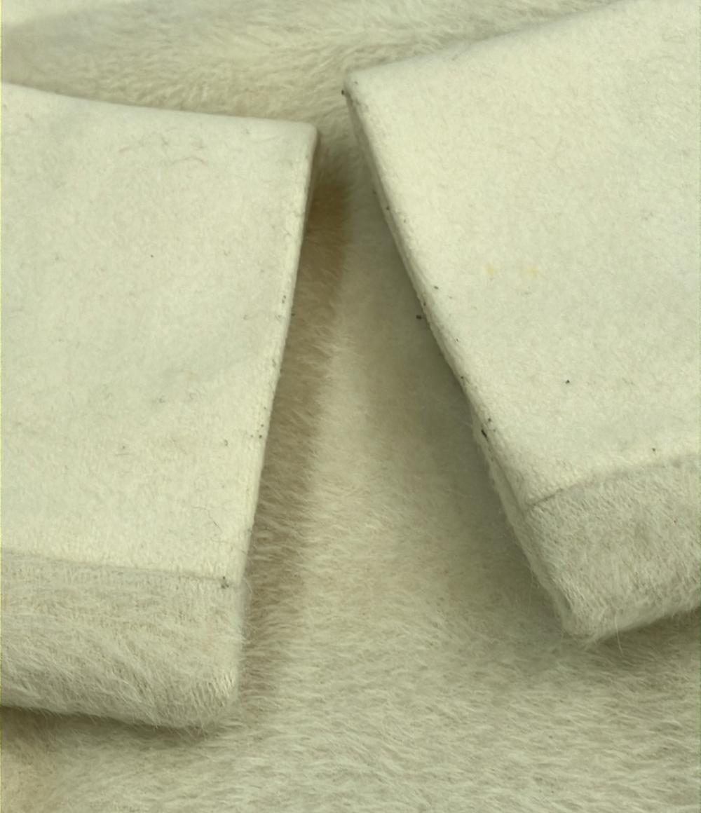 エトロ ノーカラーロングコート ウールアルパカ切り替え レディース SIZE 40 (L) ETRO