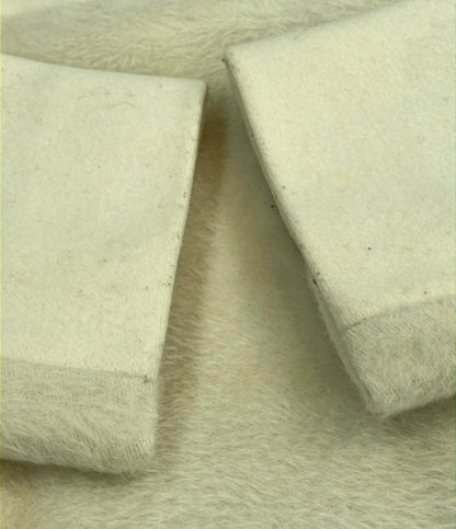 エトロ ノーカラーロングコート ウールアルパカ切り替え レディース SIZE 40 (L) ETRO