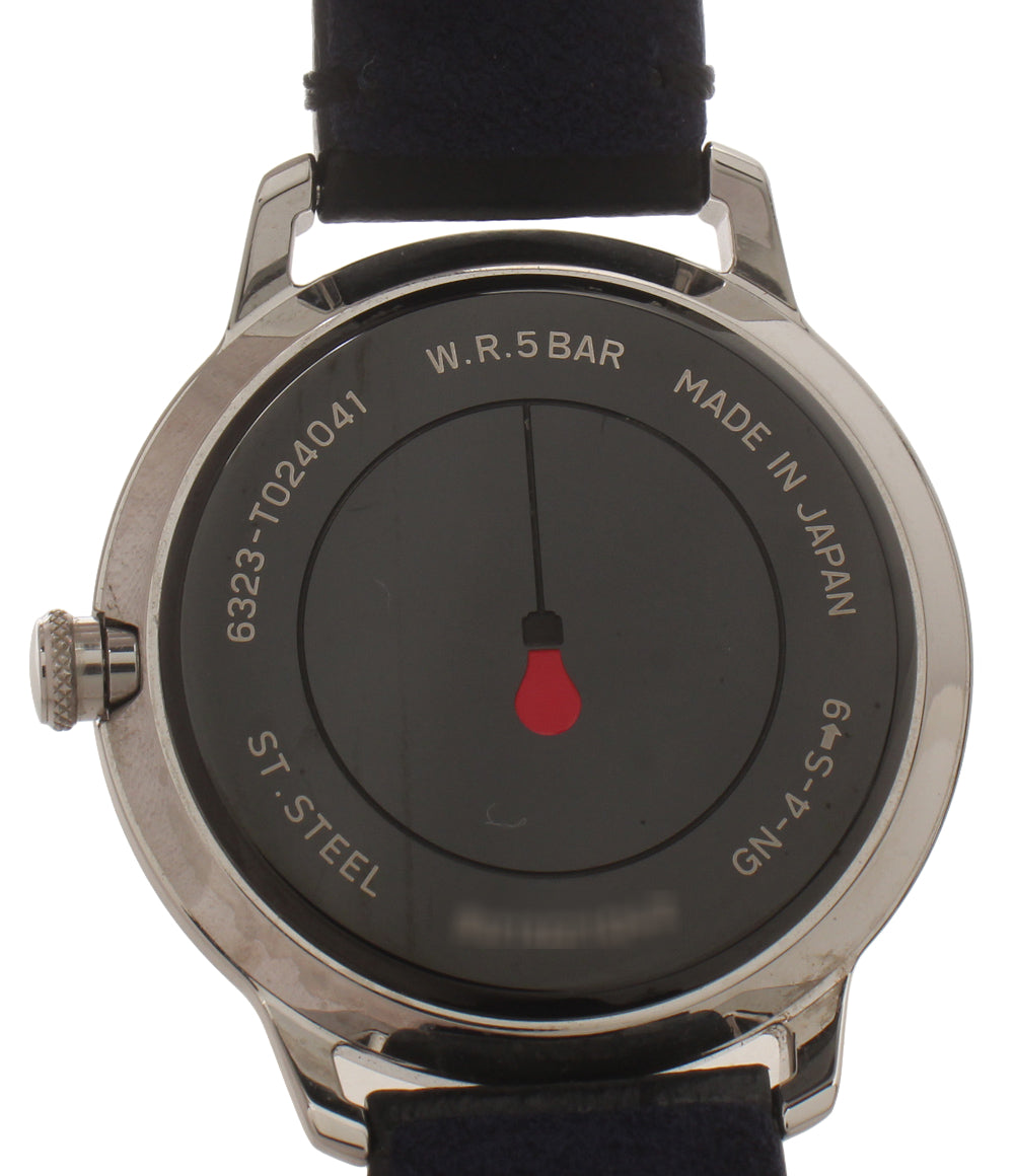 美品 Paul Smith 腕時計 チャーチストリート クオーツ ホワイト 6223-T024041 メンズ ポール・スミス