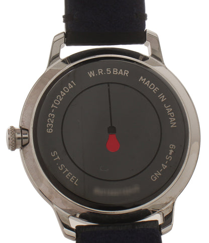 美品 Paul Smith 腕時計 チャーチストリート クオーツ ホワイト 6223-T024041 メンズ ポール・スミス