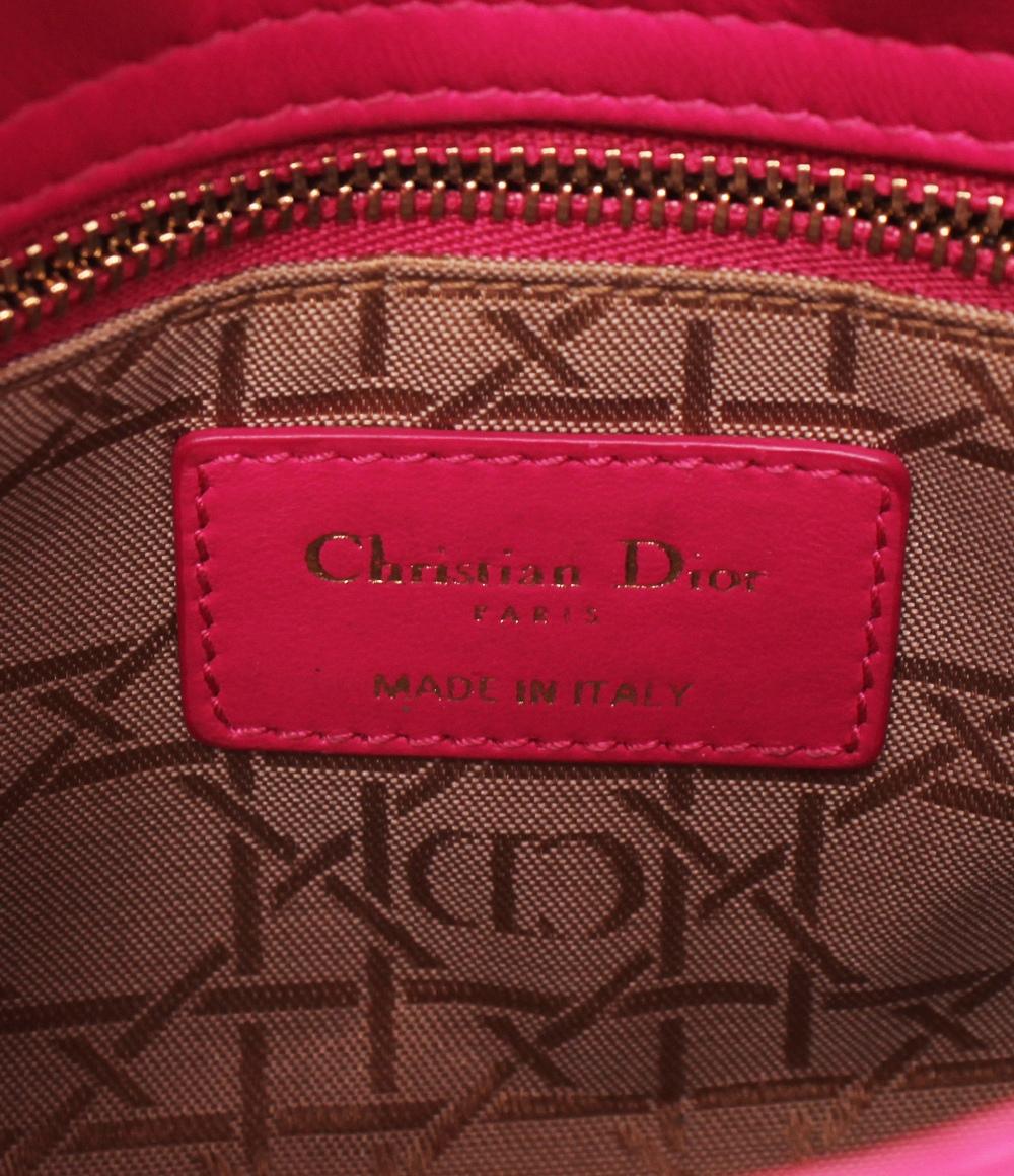 Christian Dior 2wayハンドバッグ ショルダーバッグ 肩掛け レディディオール カナージュ レディース クリスチャンディオール