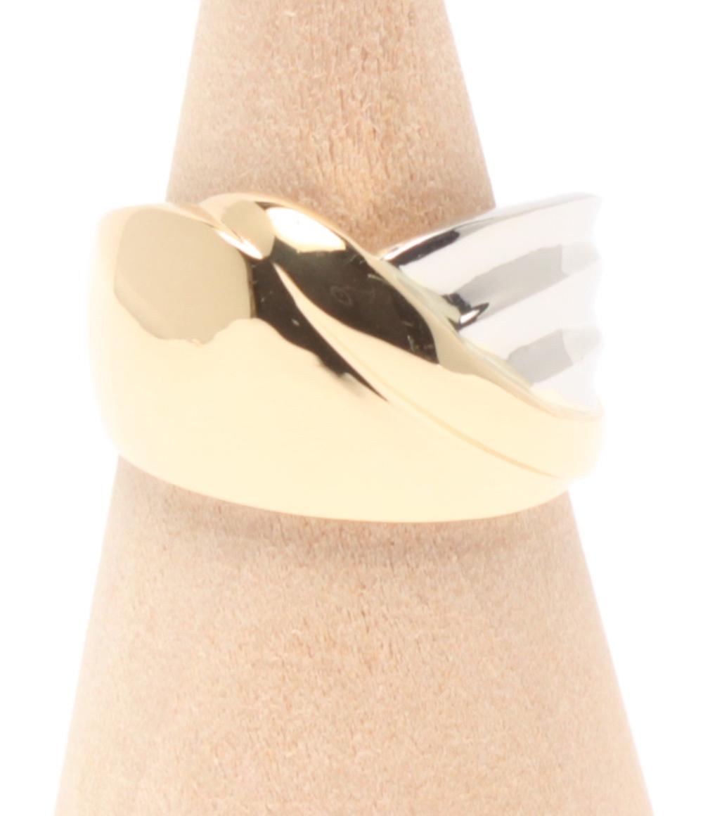 美品 リング 指輪 K18 Pt900 レディース SIZE 11号