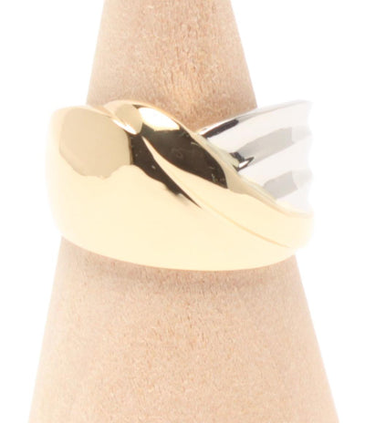 美品 リング 指輪 K18 Pt900 レディース SIZE 11号