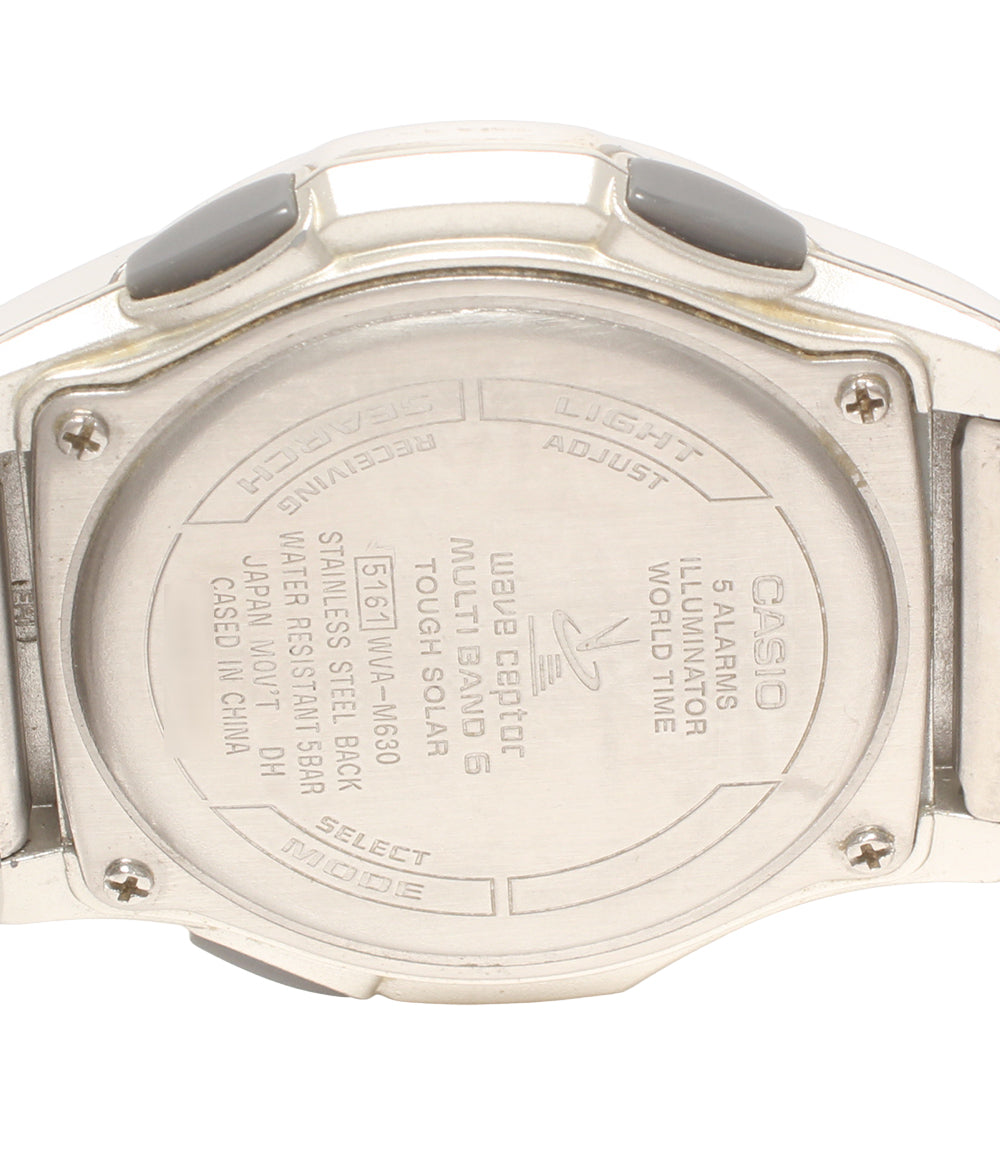 CASIO 腕時計 ウェーブセプター 電波ソーラー ソーラー WVA-M630 メンズ カシオ