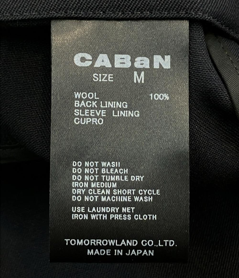 CABaN ライトウールギャバジン ダブルブレストジャケット メンズ SIZE M キャバン