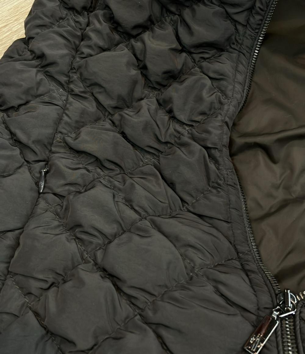 MONCLER ロングダウンコート ラビットファー CACTIER 112-093-49359-10 レディース SIZE 1 (M) モンクレール