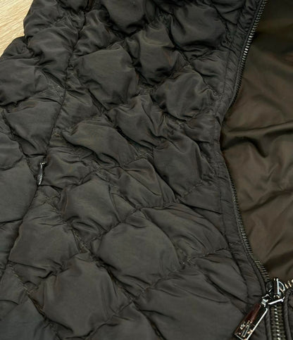 MONCLER ロングダウンコート ラビットファー CACTIER 112-093-49359-10 レディース SIZE 1 (M) モンクレール