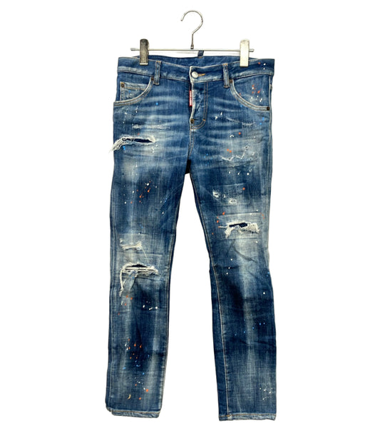 DSQUARED2 ダメージデニムパンツ レディース SIZE 34 (L) ディースクエアード