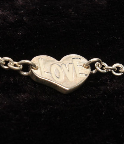STAR JEWELRY ブレスレット SV925 ハートモチーフ LOVE レディース スタージュエリー