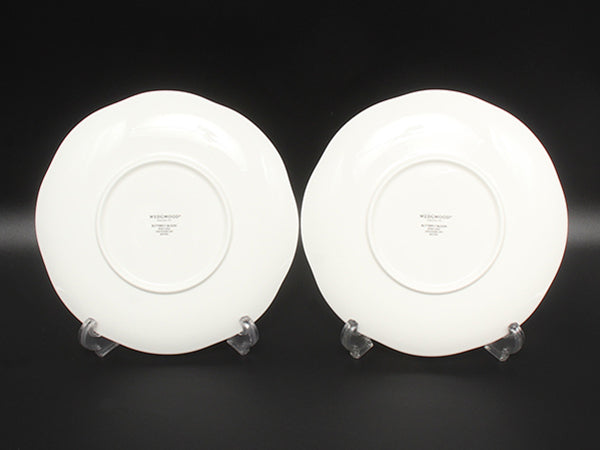 美品 WEDGWOOD プレート 皿 4点セット 21cm バタフライ ブルーム