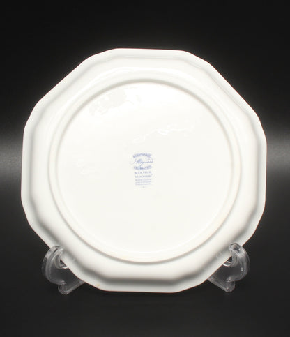 美品 WEDGWOOD オクタゴナルディッシュ 皿 17cm ブループラム ウェッジウッド