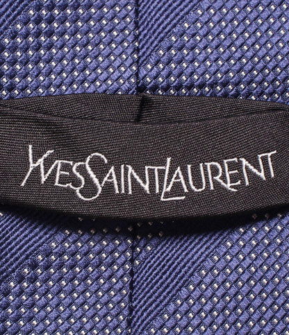 美品 イヴ・サンローラン ネクタイ シルク100% メンズ YVES SAINT LAURENT