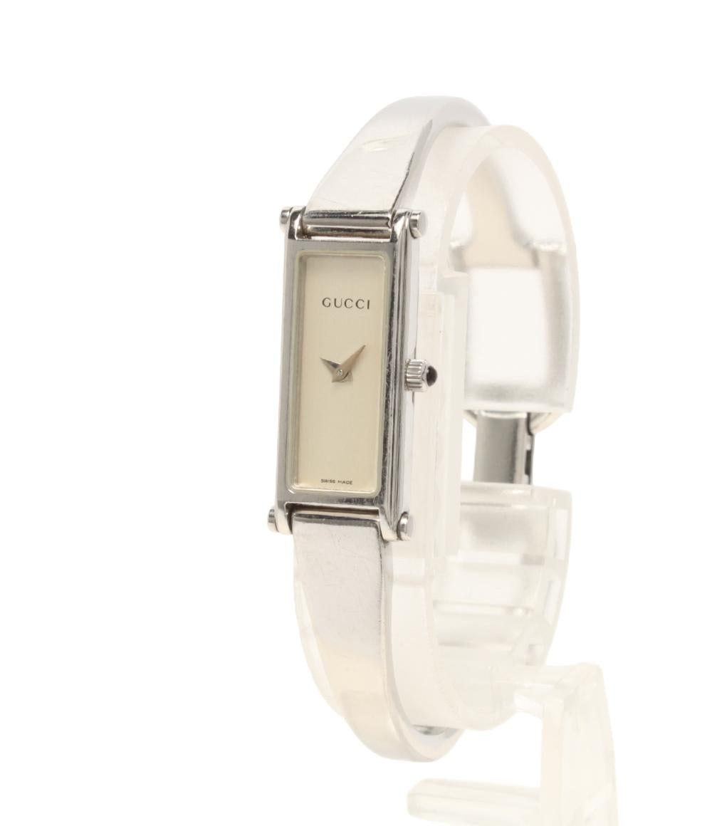 GUCCI 腕時計 クオーツ シルバー 1500L レディース グッチ