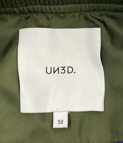 美品 UN3D MA-1 マウンテンフーディブルゾン レディース SIZE 38 (M) アンスリード