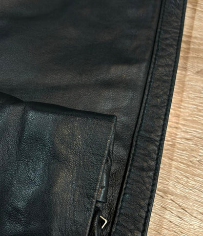 Levi's レザージャケット ブルゾン 裏地キルティング ポリエステル ラムレザー ボア CRUZ LEATHER SHERPA JACKET A8564-0000 メンズ SIZE XL