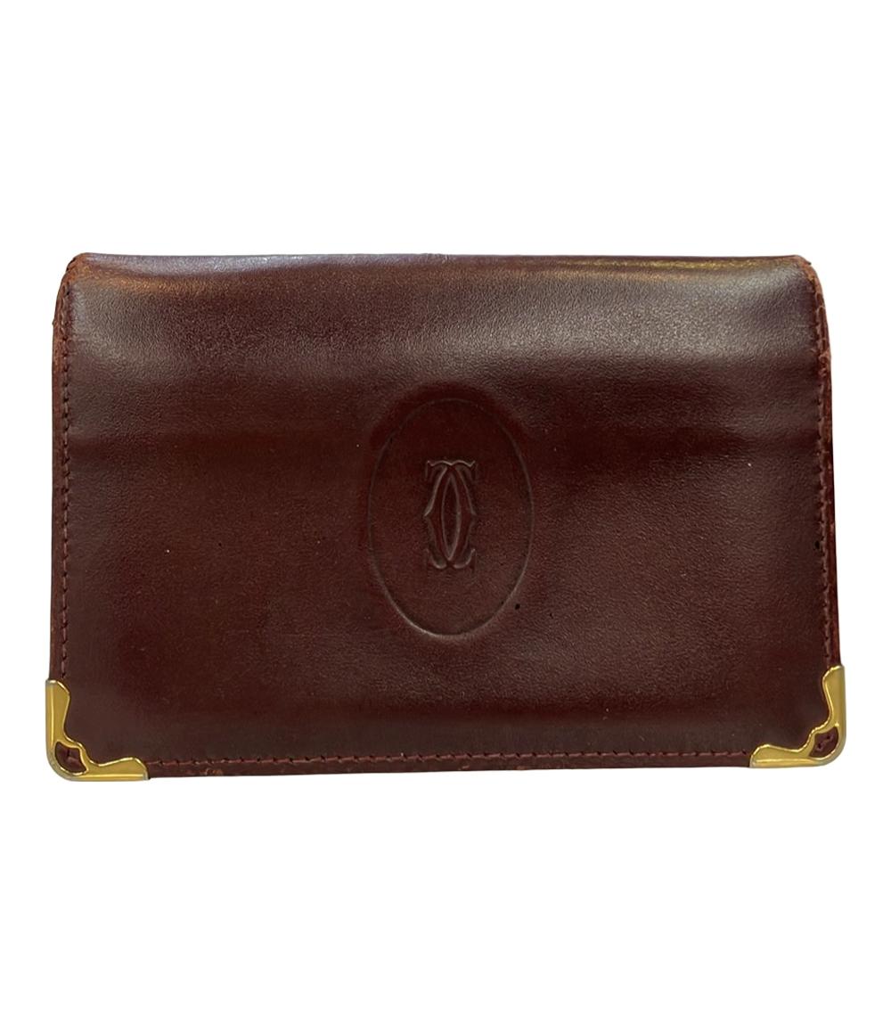 カルティエ カードケース 名刺入れ マストドゥカルティエ メンズ Cartier