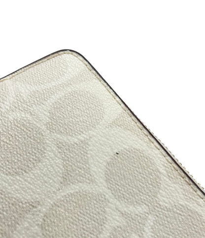 コーチ ポーチ キャンバス レザー シグネチャー CS602 レディース COACH