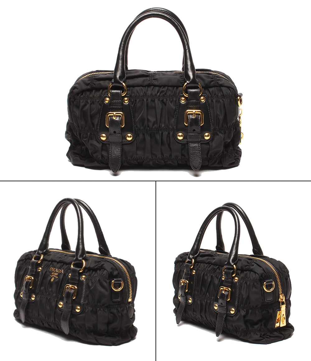 美品 PRADA ナイロン 2WAYハンドバッグ ショルダーバッグ 斜め掛け