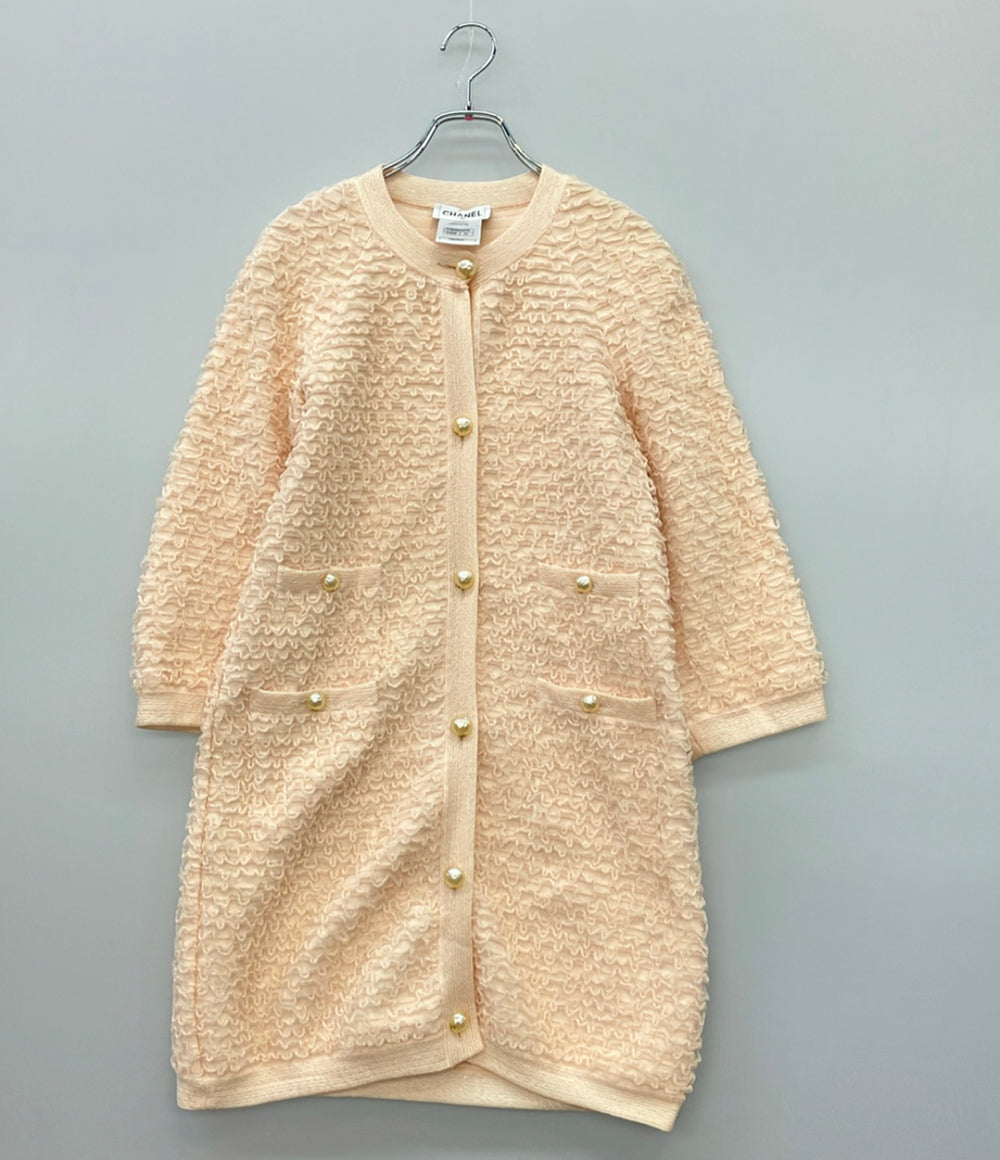 美品 CHANEL 長袖カーディガン P43830K04514 レディース SIZE 34 (S) シャネル