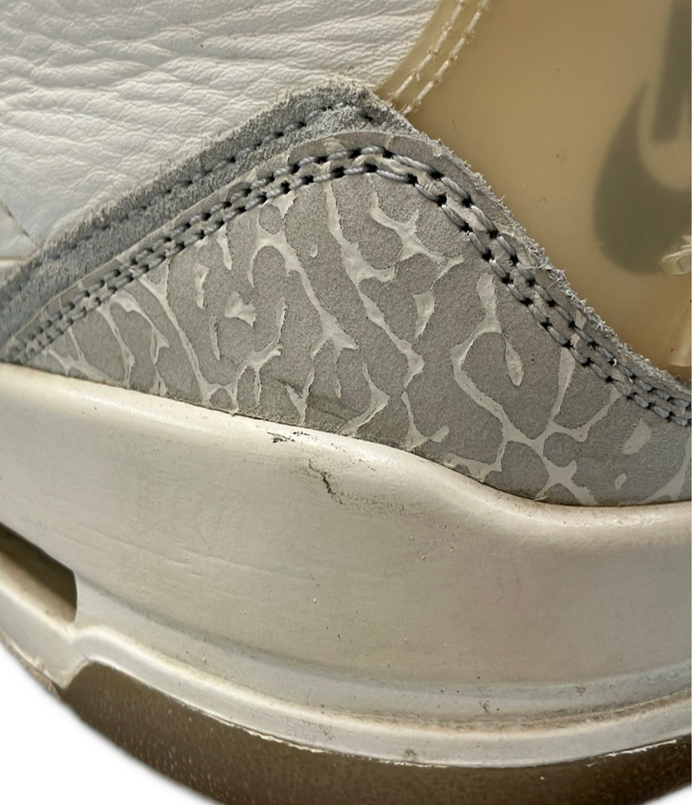 NIKE ミドルカットスニーカー エアジョーダン3 レトロ クラフト FJ9479-100 メンズ SIZE 26.5 ナイキ