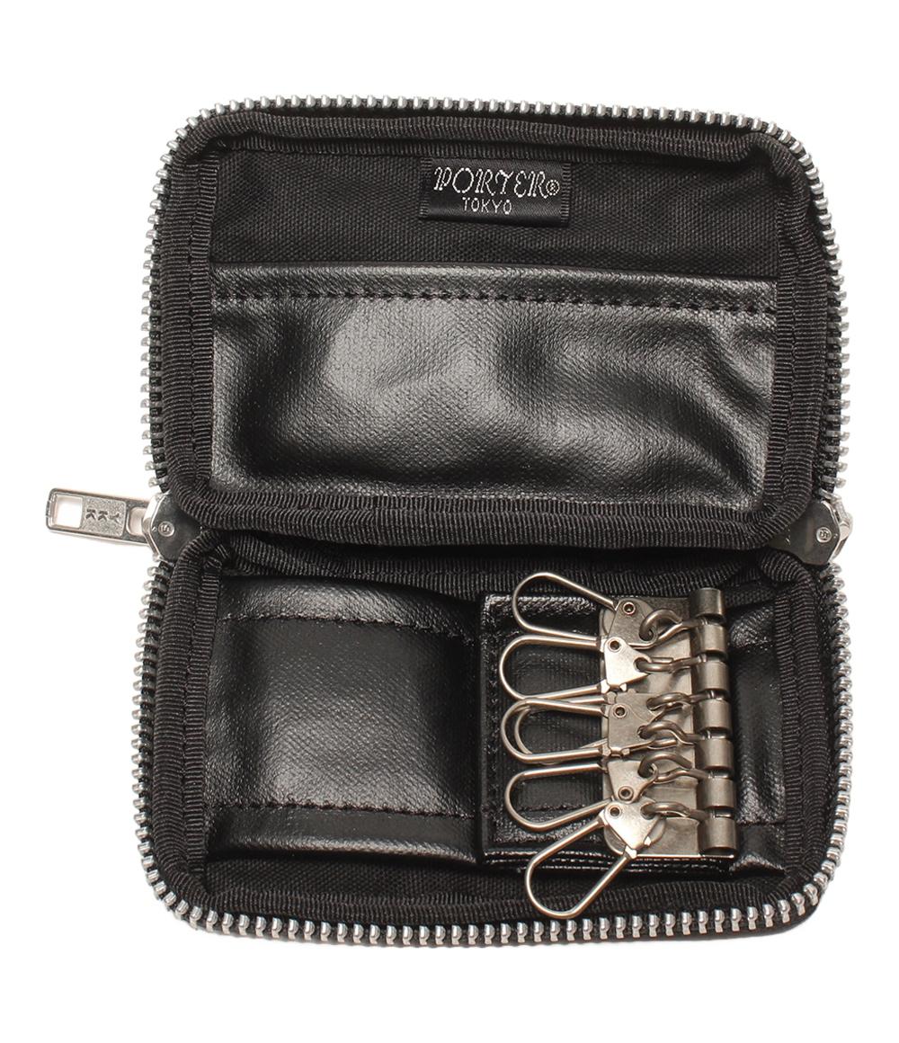 美品 ポーター ラウンドファスナー 6連キーケース メンズ PORTER