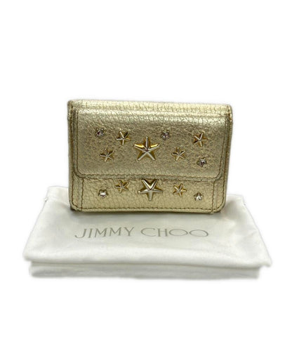 Jimmy Choo 三つ折り財布 レザー レディース ジミーチュウ
