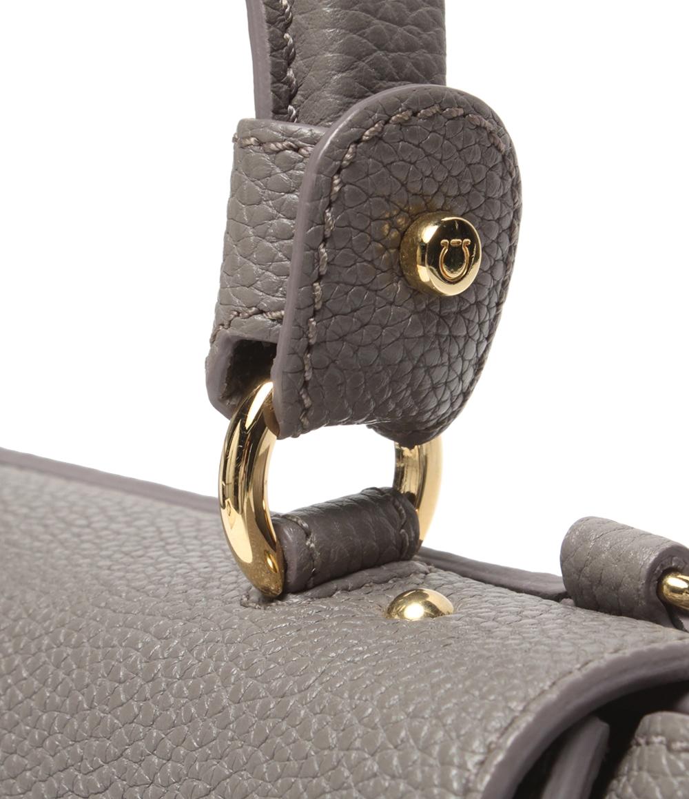 美品 Salvatore Ferragamo 2way ハンドバッグ ショルダーバッグ 斜め掛け ソフィア ガンチーニ FZ21 F628 レディース サルヴァトーレフェラガモ