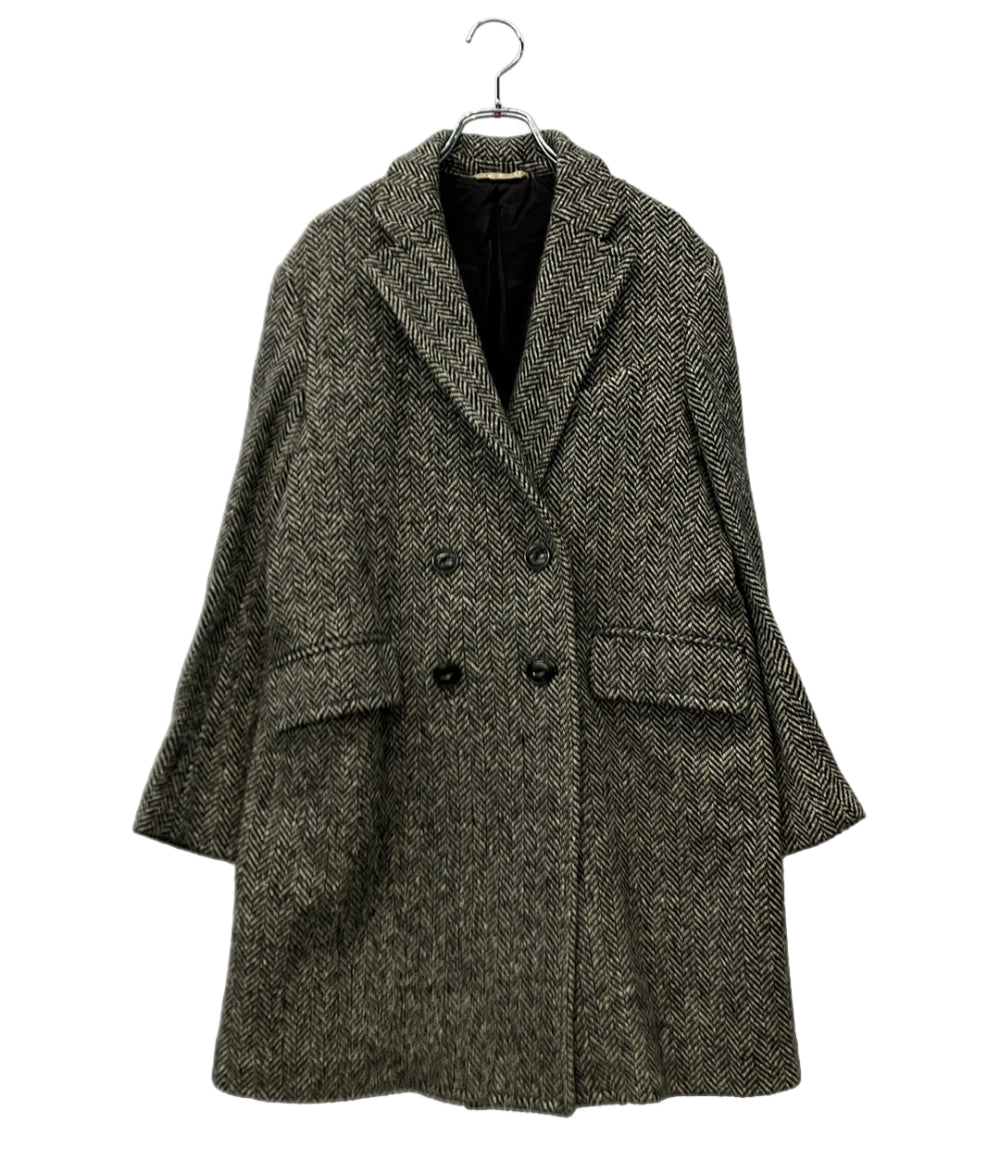 ARTS and SCIENCE チェスターコート ダブルブレスト ヘリンボーン 033-0142-365 レディース SIZE 1 (S) アーツアンドサイエンス