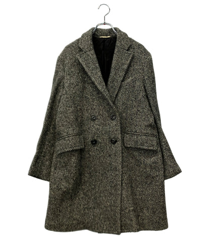 ARTS and SCIENCE チェスターコート ダブルブレスト ヘリンボーン 033-0142-365 レディース SIZE 1 (S) アーツアンドサイエンス