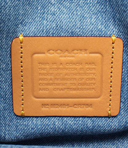 美品 コーチ ショルダーバッグ 肩掛け CR704 レディース COACH