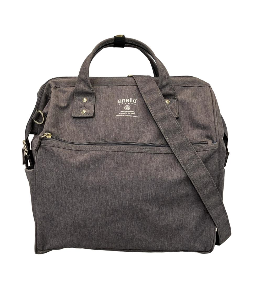 美品 anello 3way トートバッグ ショルダーバッグ 肩掛け リュック デイパック レディース アネロ