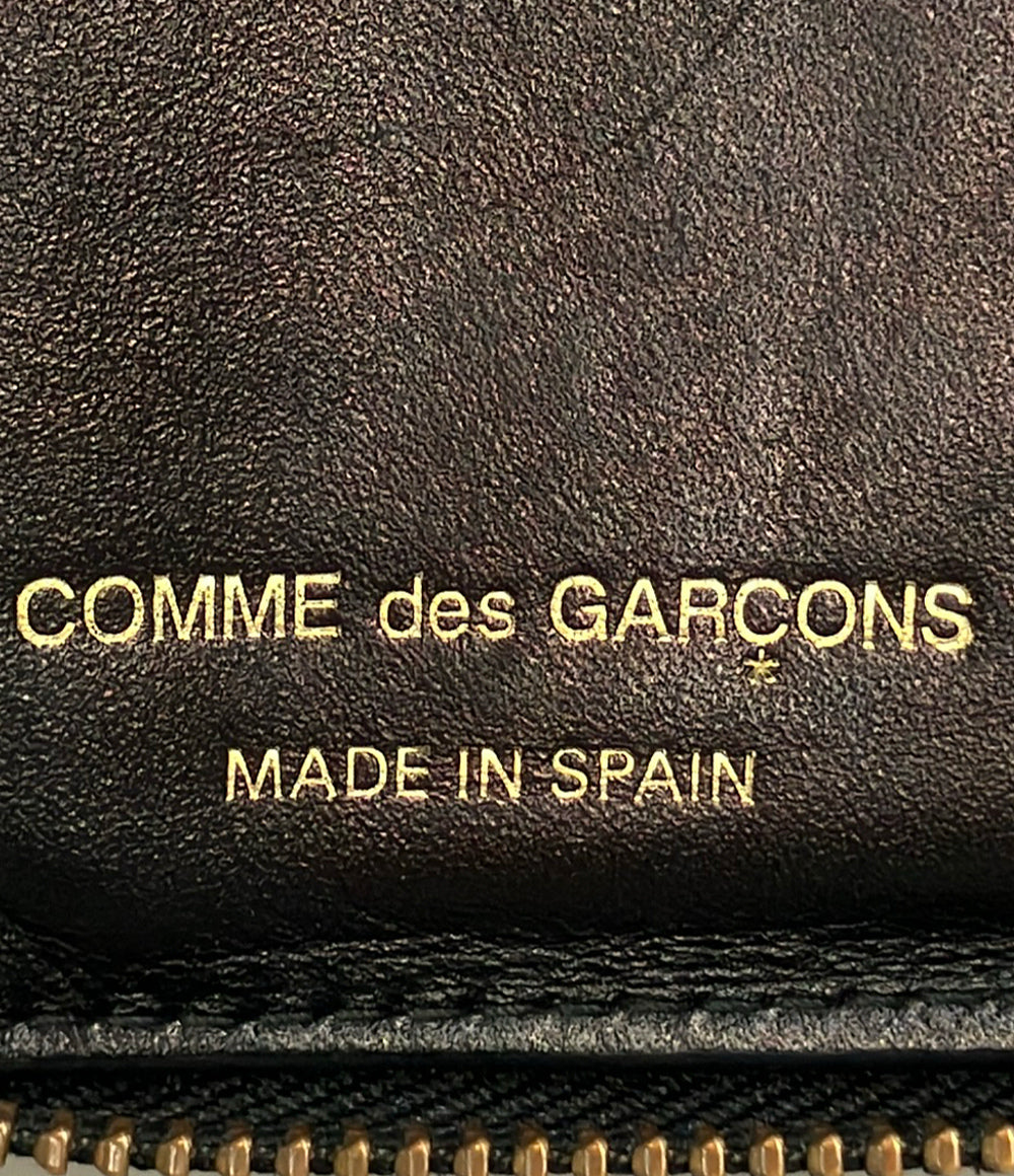 COMME des GARCONS ラウンドファスナー二つ折り財布 メンズ コムデギャルソン