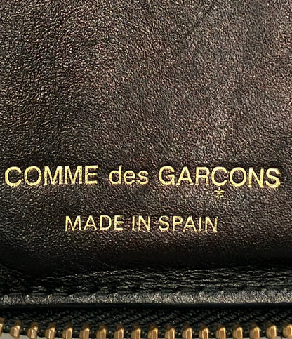 COMME des GARCONS ラウンドファスナー二つ折り財布 メンズ コムデギャルソン