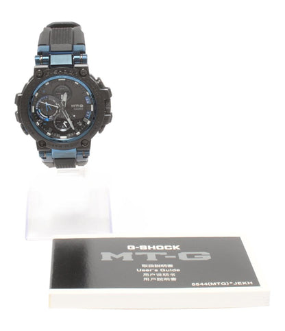 美品 カシオ 腕時計 G-SHOCK ソーラー ブラック MTG-B1000BD-1AJF メンズ CASIO