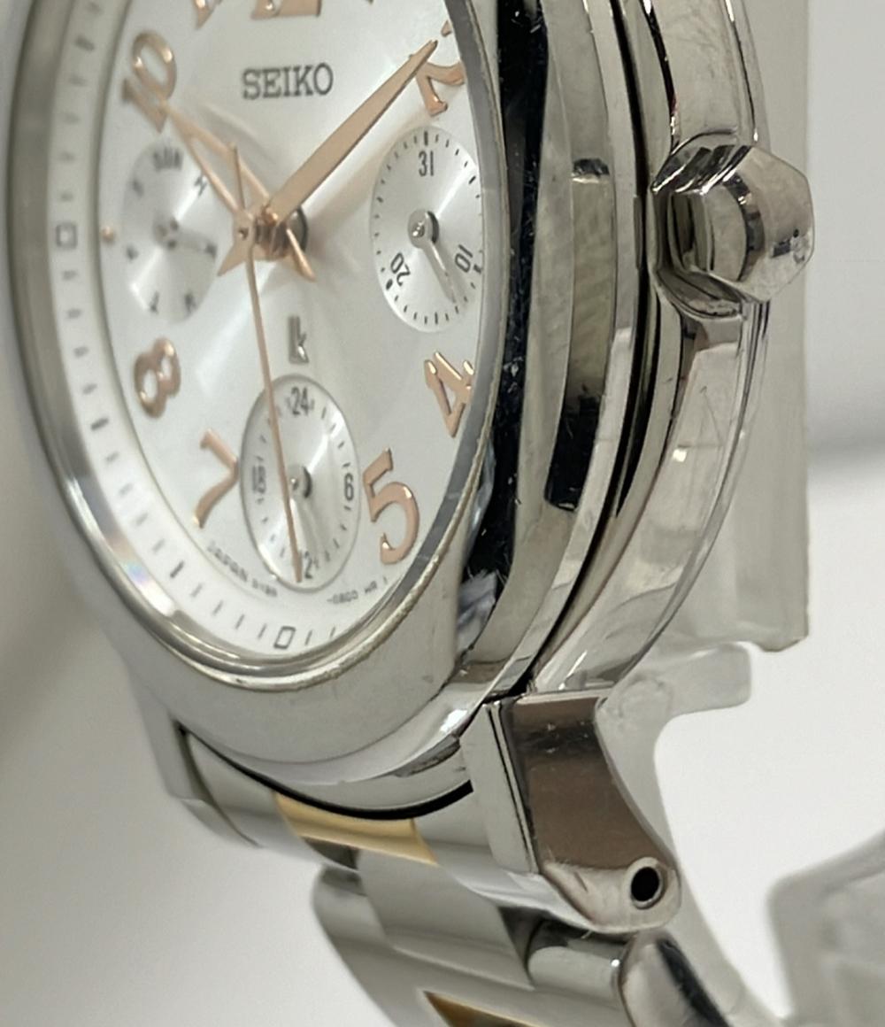 セイコー 腕時計 lk ルキア クオーツ シルバー 5Y89-0AR0 レディース SEIKO