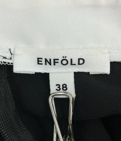 エンフォルド 長袖ジョーゼットメンズレイヤードプルオーバー レディース SIZE 38 (S) ENFOLD