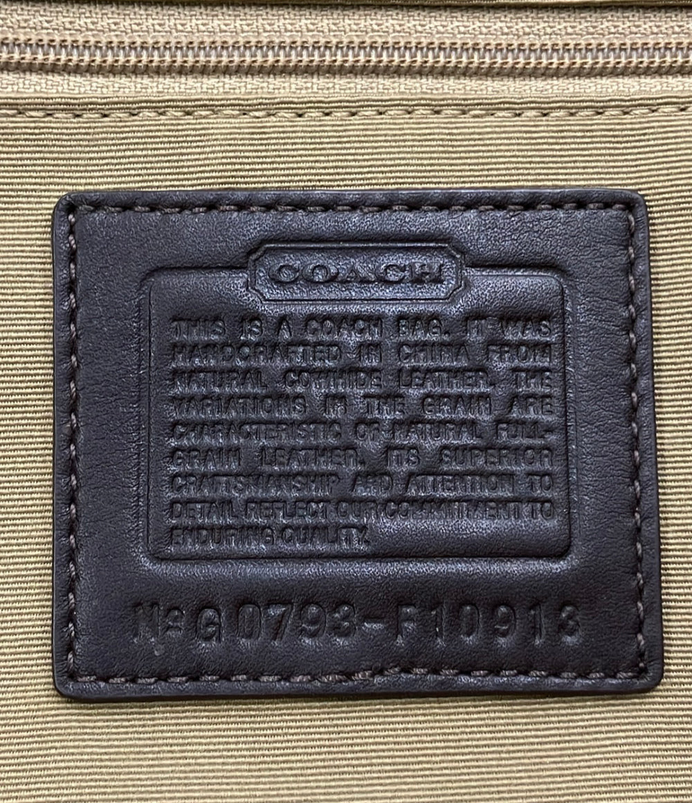 COACH レザー ハンドバッグ ショルダーバッグ 肩掛け F10913 レディース コーチ