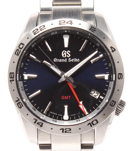 Grand Seiko 腕時計 GMTウォッチ クオーツ ブラック SBGN029 メンズ グランドセイコー