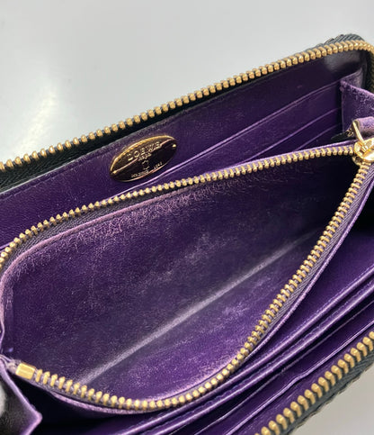 LOEWE ラウンドファスナー長財布 レザー レディース ロエベ
