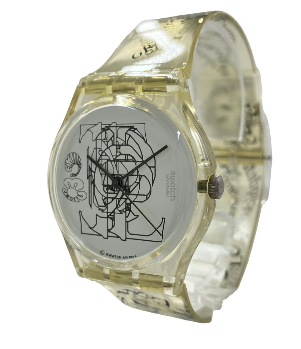 スウォッチ 腕時計 クオーツ ホワイト ユニセックス Swatch