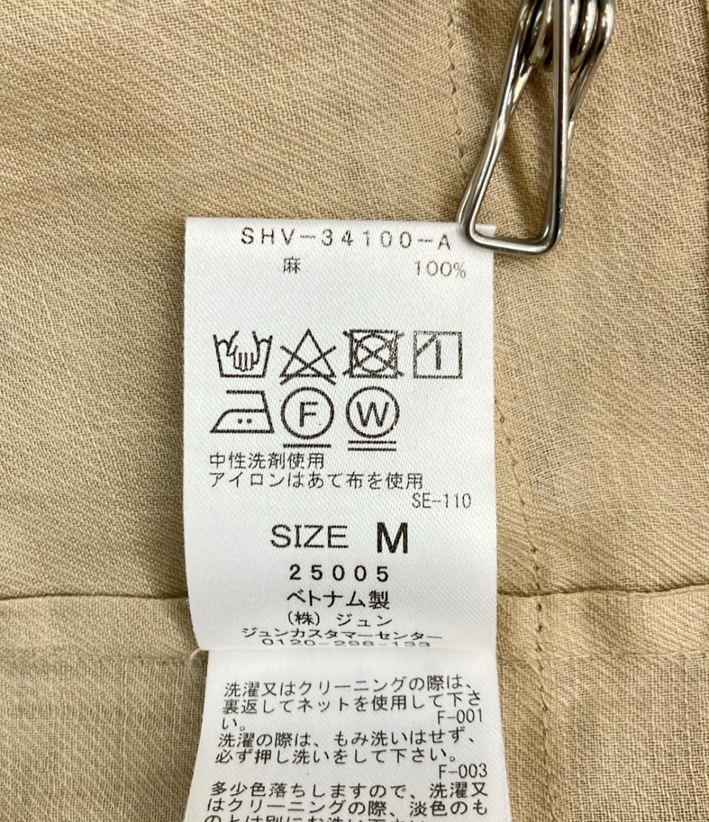 サロン シアーリネンオーバージャケット テーラードジャケット SHV-34100-A レディース SIZE M SALON