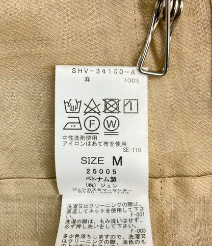 サロン シアーリネンオーバージャケット テーラードジャケット SHV-34100-A レディース SIZE M SALON