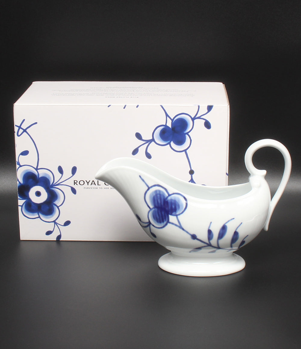 美品 Royal Copenhagen ソースジャグ ブルーフルーテッド メガ ロイヤルコペンハーゲン