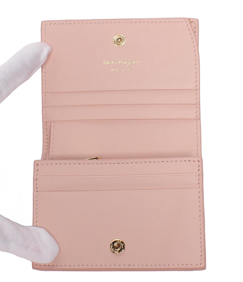 サルヴァトーレフェラガモ 二つ折り財布 ミニ財布 ヴァラ レディース Salvatore Ferragamo