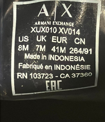 ARMANI EXCHANGE スリッポン XUX010 XV014 メンズ SIZE EUR 41M (26cm) アルマーニエクスチェンジ