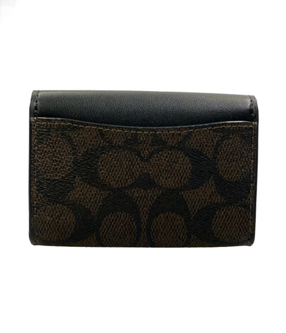 美品 COACH カードケース キャンバス シグネチャー CZ272 レディース コーチ
